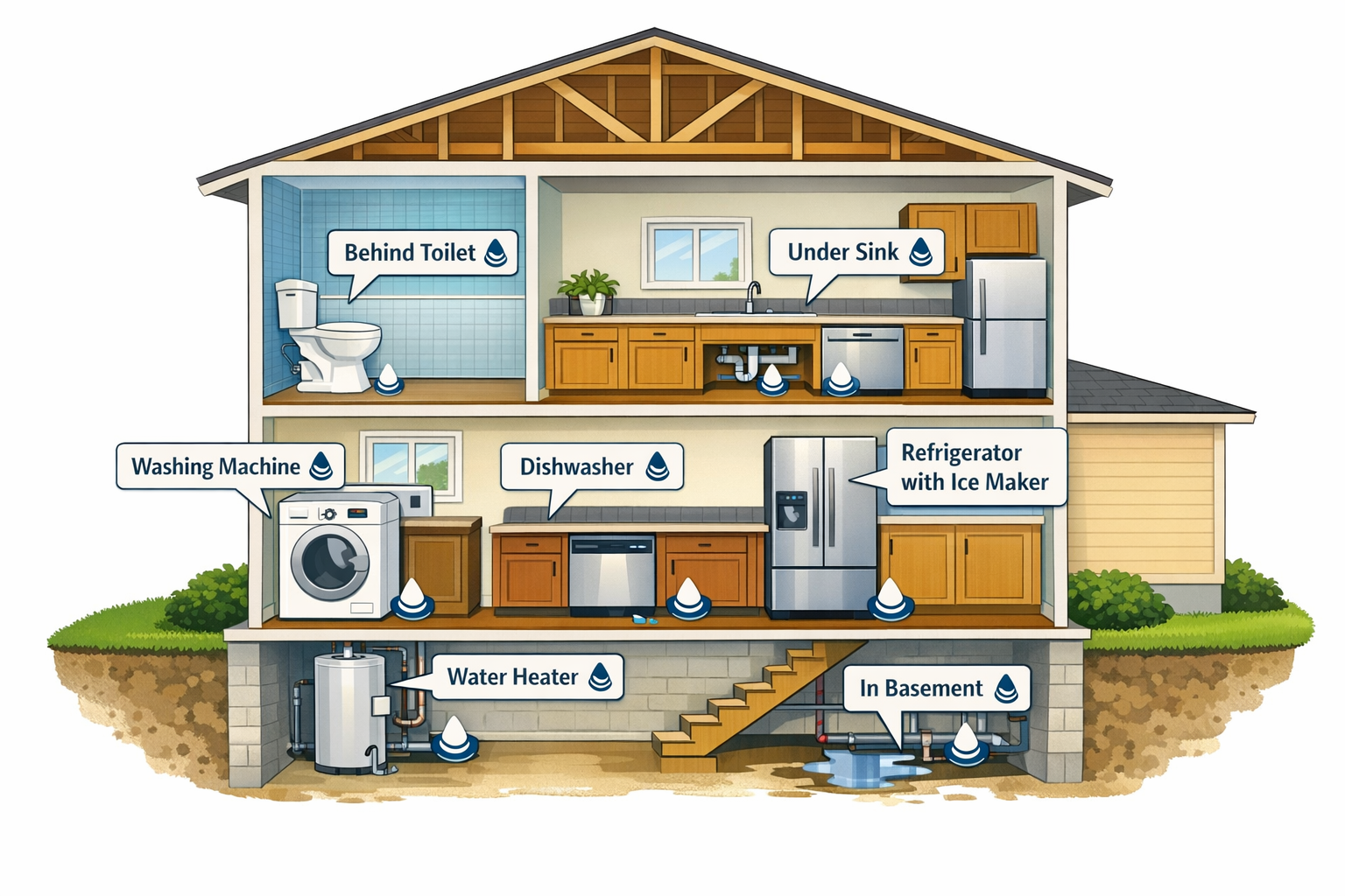 Why water leaks are such a big risk for new homeowners