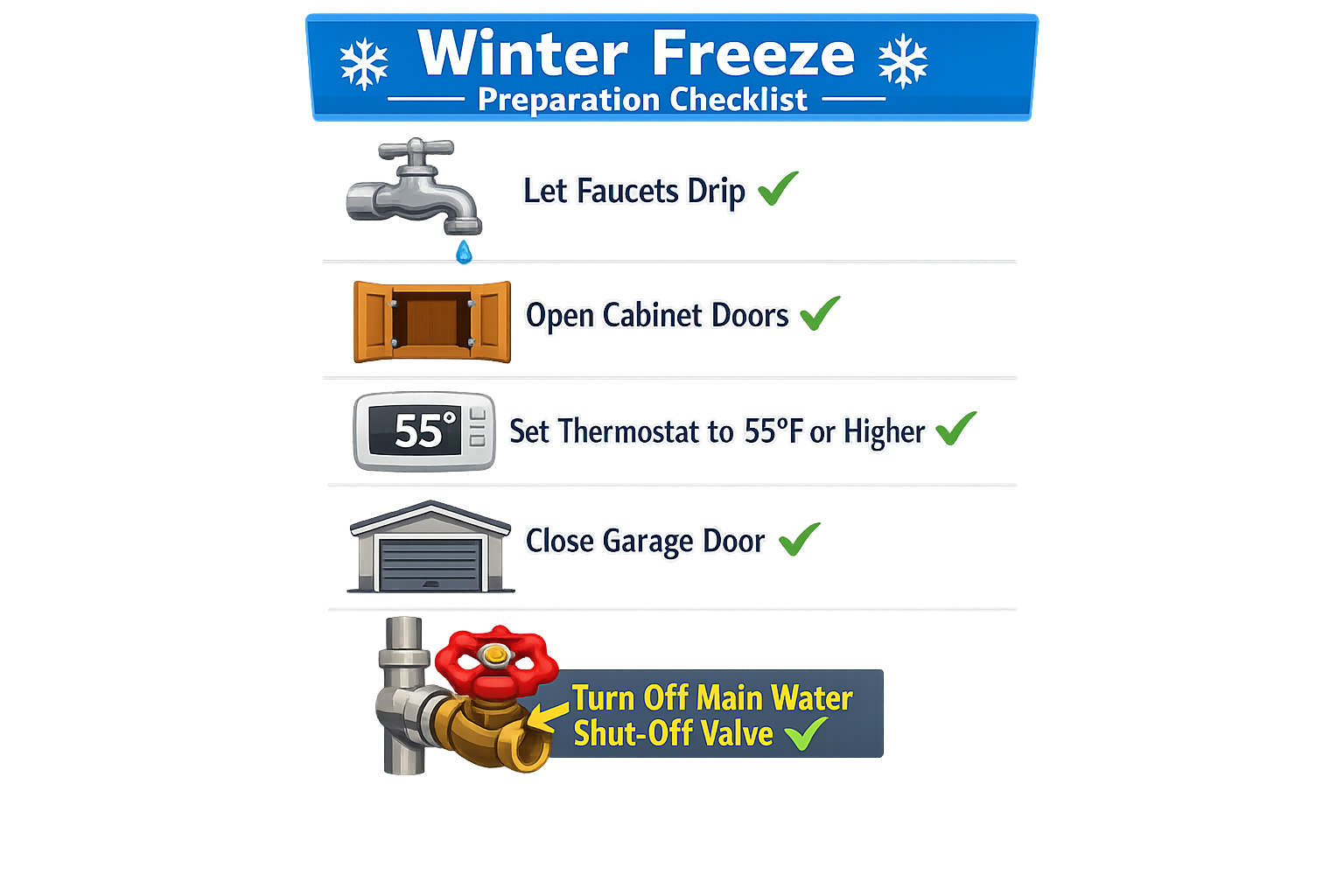 5. Quick Winter‑Ready Checklist For New Homeowners